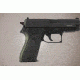 Hogue SIG Sauer P225 Piranha Grip G-10 - Solid Black 27139