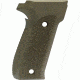 Hogue SIG Sauer P226 Checkered Aluminum Grip - Matte Green Anodized 26171