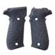Hogue SIG Sauer P226 Contour Classic Grip, Piranha, G10 GMascus, Black/Grey, 20127