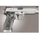 Hogue SIG Sauer P226 SAO X5 X6 Checkered G10, G-Mascus Black/Gray, Black/Grey 33177