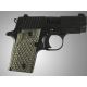 Hogue SIG Sauer P238 Piranha Grip G-10 - G-Mascus Green 38138