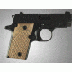 Hogue SIG Sauer P238 Piranha Grip G-10 - G-Mascus Tan 38137-TAN
