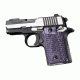 SIG Sauer P938 Ambi Piranha Grip G10 - G-Mascus Purple Lava