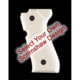 Hogue Smooth Ivory Polymer Grip, Beretta 92 - Custom Image Combination 92050