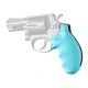 Hogue Taurus 85 Rubber Monogrip Aqua, Aqua, 67004