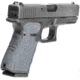 Hogue Wrapter Adhesive Grip For Glock 19, 23, 32, 38, Small Frame Compact Generation 3, Grit Black, 17239