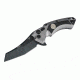 Hogue X5 3.5in Sig Tactical Folder CPM154 Wharncliffe Blade, Black Finish, Aluminum Frame/G10 Insert, Grey/Black 36562