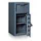 Hollon Safe Hollon FD-2714C Front Loading Depository Safe, Gray, Medium FD-2714C