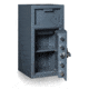 Hollon Safe Hollon FD-2714K Front Loading Depository Safe, Gray, Medium FD-2714K