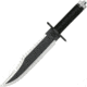 Hollywood Collectibles Rambo First Blood II Bowie Fixed Blade Knife,15.5in,Black Cord Wrapped,Plain HC9294