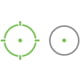 Holosun ARO MRS Advanced Rifle Optic 1x22mm Reflex Red Dot Sight, Green 2 MOA Dot/2MOA Dot &amp; 65MOA Ring Reticle, Black, ARO-MRS-GR