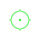 Holosun Carry Solar Charging 1x Green Dot Sight, Multi Reticle, Black, SCS-CARRY-GR
