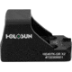 Holosun Holosun HE407K-GR X2 Red Dot Reflex Sight, 1x, Green 6 MOA Dot Reticle, Anodized, Black, HE407K-GR X2