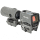 Holosun OPMOD AEMS Reflex Red Dot &amp; HM3XT Magnifier Combo, Red 2MOA Dot and 32MOA Circle, Circle-Dot, Wolf Gray, AEMS-RD WG+HM3XT WG