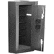 Homak Corner Gun Cabinet - Silver