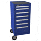 Homak 18in H2Pro Series-7 Drawer Side Cabinet, Blue, Large BL08018070