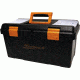 Homak 23in Plastic Tool box w/ Tray &amp; Dividers BK00122006