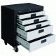 Homak Mobile Cabinet w/ 5 Drawers GS04005270