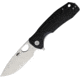 Honey Badger Knives Large Linerlock Folding Knife, 3.63 satin finish 8Cr13MoV stainless drop point b, Black textured GRN handle, HB1001