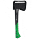 Hooyman Large Hatchet Axe, 18in, Black/Green, 1112240