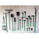 Hooyman Pick Mattock Axe, 36in, Black/Green, 1112249