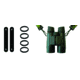Horn Hunter Bino Keeper Binocular Attachment, Black A05000BK
