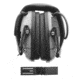 Howard Leight Impact Sport Bolt Electronic Earmuff, Gray, One size fits most, R-02232