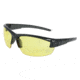 Howard Leight Uvex Mercury Eyewear Black Frame Amber Lens
