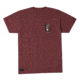 HOWITZER Lethal S/S Tee - Mens, Burgundy Heather, 2XL, CV6028-BUHE-2X
