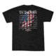HOWITZER We Will Defend S/S Tee - Mens, Black, Large, CV6069-BK-L