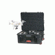 HPRC Plastic Case for DJI Phantom 3 with Wheels and Pre-Cut Foam, Case only, Black PHA3-2700W-01