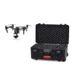 HPRC Wheeled Battery Hard Case w/ Foam for DJI Inspire 2/Pro, Black, 21.61 x 13.62 x 9.29 in BAT2550W-01