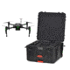 HPRC Wheeled Hard Case w/ Foam for DJI Matrice 100, Black, 26.38 x 26.65 x 15.3 in M100-4600W-01