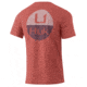 HUK Performance Fishing HUK Horizon Lines Tee - Men's, Blood Red Heather, Medium, H1000254-644-M