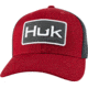 HUK Performance Fishing Logo Trucker - Mens, Scarlet Blaze, 1US, H3000460-621-1