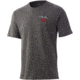 HUK Performance Fishing Striped Horizon Tee - Men's, Volc Ash Heather, XL, H1000331-015-XL