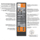 Human Touch HT-5005 Massage Chair - remote control