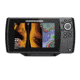 Humminbird 7 CHIRP MEGA SI Fishfinder/GPS Combo G3 w/Transom Mount Transducer HELIX 73577