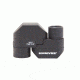 Humvee 8x21 Folding Monocular, Black/Silver HMV-B-MONO-FOLD