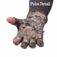 Huntworth Ames Light Weight Soft Shell Glove w/ 1/2 Fingers - Men's, Disruption, Large, E-1471-DC-L