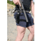 Hush Holsters Streamlight TLR-1 HL-X Nylon Drop Leg Holster, Left Hand, Black, TLR1HLX-LH-RF-DPL-00