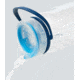 HydraPak Recon Bottle, 750ml, Clear/Navy &amp; Cyan, BR01HP