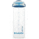HydraPak Recon Water Bottle, Clear / Navy &amp; Cyan, 750 ml, BR01HP