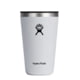 Hydro Flask 16 oz All Around Tumbler, White, 16 oz, T16CPB110