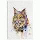 iCanvas Wild Cat by Dean Crouser Canvas Print, Multi, 26x18x0.75 DCR76-1PC3-26x18