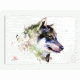 iCanvas Wolf by Dean Crouser Canvas Print, Multi, 18x26x0.75 DCR48-1PC3-26x18