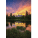 iCanvas Last Rays Over The Grand Tetons by William Sherrell Canvas Print, Multi, 18x12 SHL132-1PC3-18x12