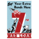 iCanvas WWII Propaganda Poster Of Soldiers Raising The American Flag by Stocktrek Images Canvas Print, Multi, 18x12 TRK193-1PC3-18x12