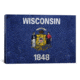 iCanvas Wisconsin Flag, Lomo Film Grunge Canvas Print, Multi, 26x18x0.75 FLG518-1PC3-26x18
