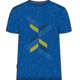 Icebreaker 125 Cool-Lite Sphere II Short Sleeve Levels T-Shirt - Men's, Lazurite Heather, Large, IB0A56QE882L